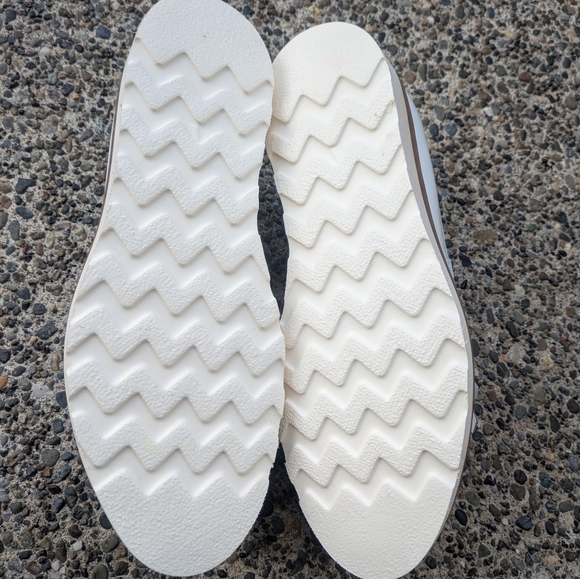 The Office of Angela Scott Mr. Pennywise White Patent Wedge Loafers - Picture 5 of 9